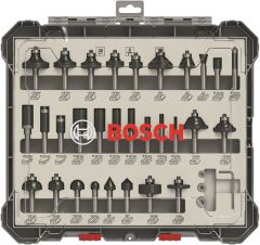 Bosch Freze Seti 30 Parça Karışık 8 mm