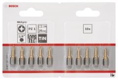 Bosch MaxGrip PZ 1*25 mm 10'lu