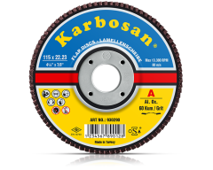 Karbosan Al.Ox.Flap Disk 180x22.23 40 Kum