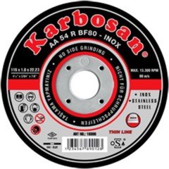 Karbosan Inox Kesme Taşı 115x2.5x22.23