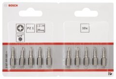 Bosch ExtraHard PZ 1*25 mm 10'lu