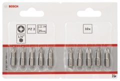 Bosch ExtraHard PZ 2*25 mm 10'lu