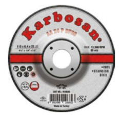 Karbosan Inox Taşlama Taşı 180x8.0x22.23