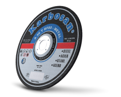 Karbosan Nk Kesme Taşı Bombeli 180x3.0x22.23