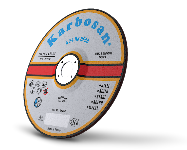 Karbosan NK Metal Taşlama Taşı 230x8.0x22.23