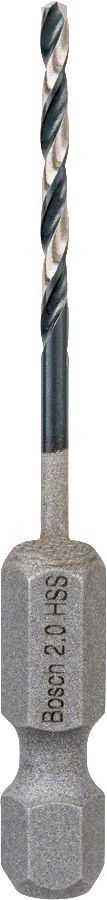 Bosch Impact Ctrl HSS 2,0*60mm 10'lu Paket