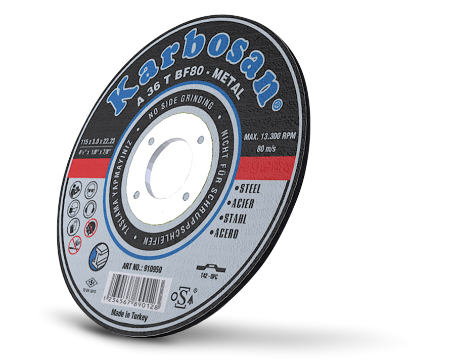 Karbosan Nk Thin Line Kesme Taşı 180x1.9x22.23