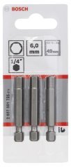 Bosch ExtraHard HEX6*49 mm 3'lü