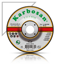Karbosan Pik Döküm Taşlama Taşı 230x6.4x22.23