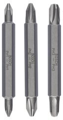 Bosch Çift Taraflı Uç PH1/2/3*60 mm 3'lü