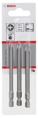 Bosch 3 Parça ExtraHard PH1/2/3*89 mm