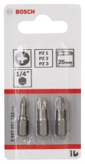 Bosch 3 Parça ExtraHard PZ1/2/3*25 mm