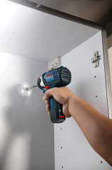 Bosch Professional GDR 12V-105 Akülü 12 Volt 2 Ah Çift Akülü Darbeli Somun Sıkma - L-boxx Çantalı