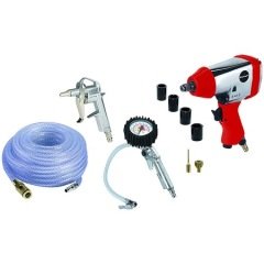 Einhell Havalı Alet Seti - 10 Parça Kompresör set
