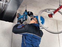Bosch Professional GBH 18 V-EC 4 Ah Çift Akülü Kırıcı/Delici - Kömürsüz Motor