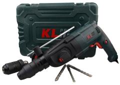 KLPRO KLPM2603 850Watt 3,2J Profesyonel SDS-Plus Çift Mandren Kırıcı/Delici