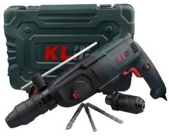 KLPRO KLPM2603 850Watt 3,2J Profesyonel SDS-Plus Çift Mandren Kırıcı/Delici