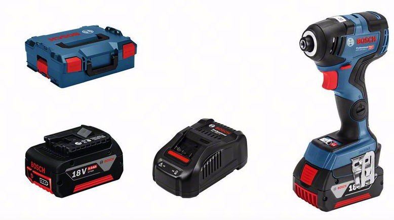 Bosch Professional Gdr 18v 200 C 5 Ah Çift Akülü Darbeli Somun Sıkma L Boxx Çantalı