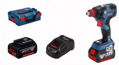Bosch GDX 18V-200 C 5 Ah Çift Akülü Somun Sıkma Makinesi