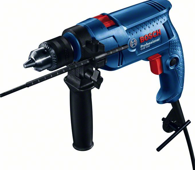 Bosch Professional GSB 550 Darbeli Matkap