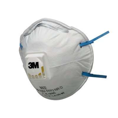 3M 8822 FFP2 Ventilli Toz ve Sis Maskesi