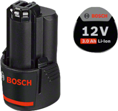 Bosch Professional GBA 12 Volt 3,0 Ah Li-on Akü