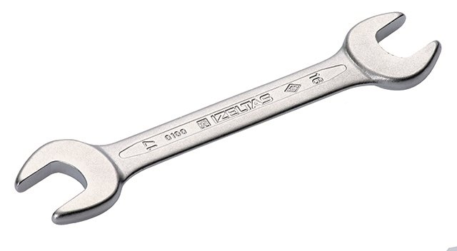 İzeltaş İki Ağız Anahtar Kısa Boy 04x05 mm