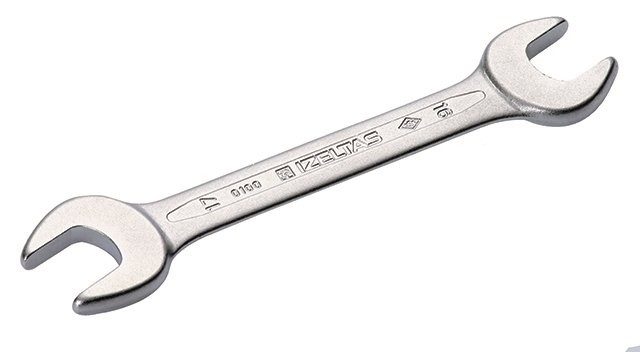 İzeltaş İki Ağız Anahtar Kısa Boy 14x17 mm