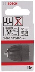 Bosch 1-10 mm - 3/8''-24 Anahtarsız Mandren