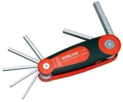 İzeltaş Kaset Allen Anahtar Takımı 7 Parça (1,5mm - 6mm))
