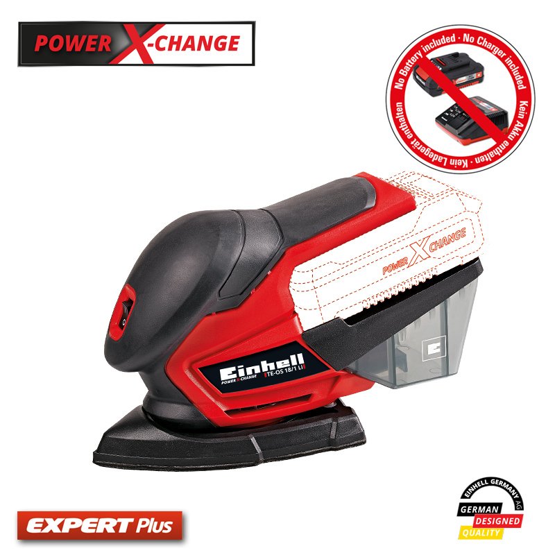 Einhell TE-OS 18/150 Li Solo, Akülü Üçgen Zımpara
