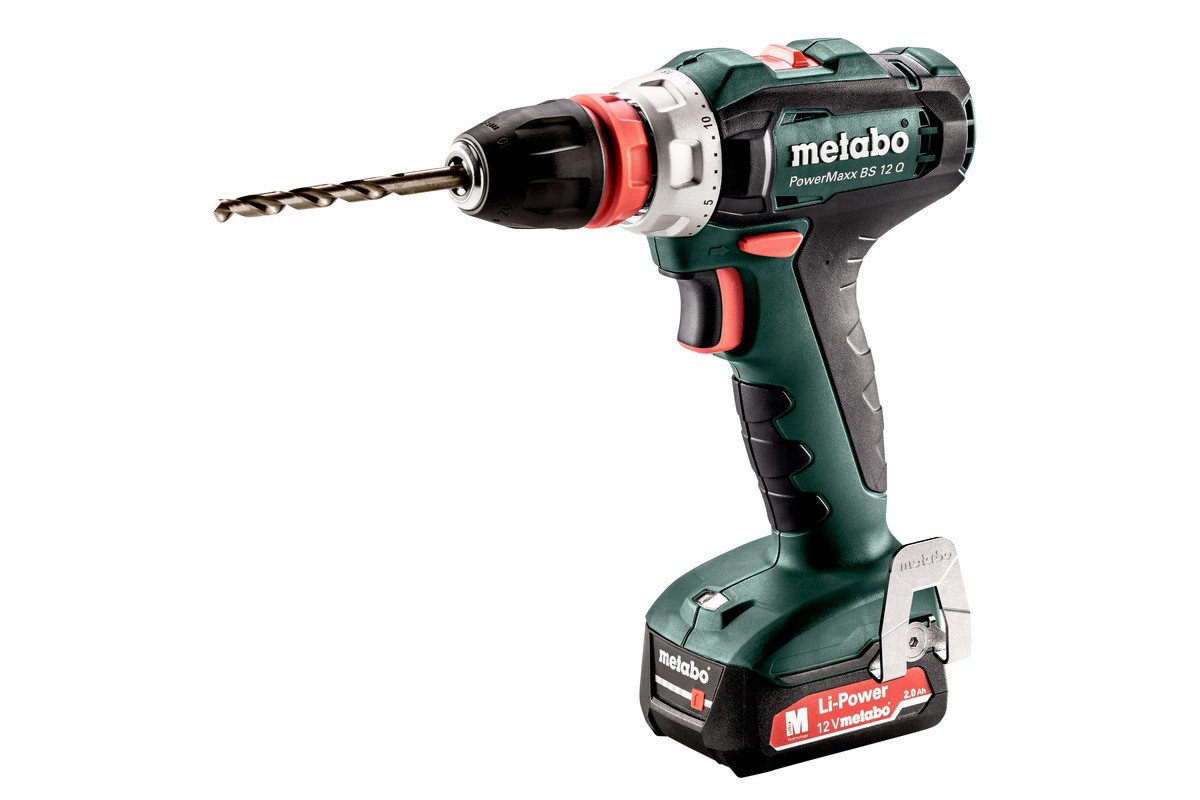Metabo Powermaxx BS 12 Q / 2.0 Akülü Tornavida 2x2.0Ah