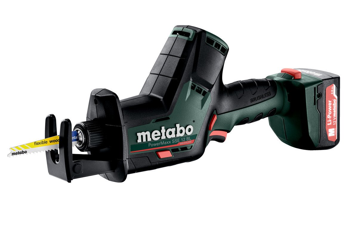 Metabo Powermaxx SSE 12 BL / 2.0 Akülü Panter Testere 2x2.0Ah