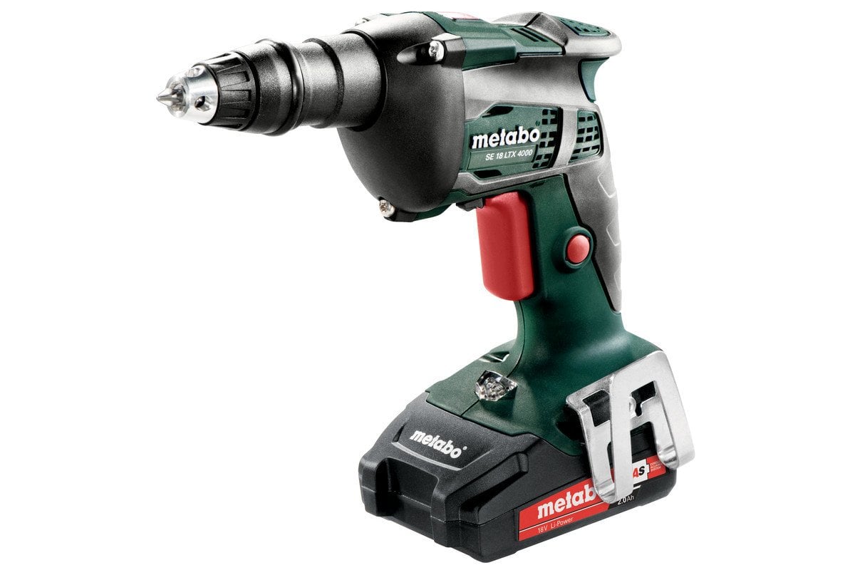 Metabo SE 18 LTX 4000 / 2.0 Akülü Alçıpan Vidalama 2x2.0Ah