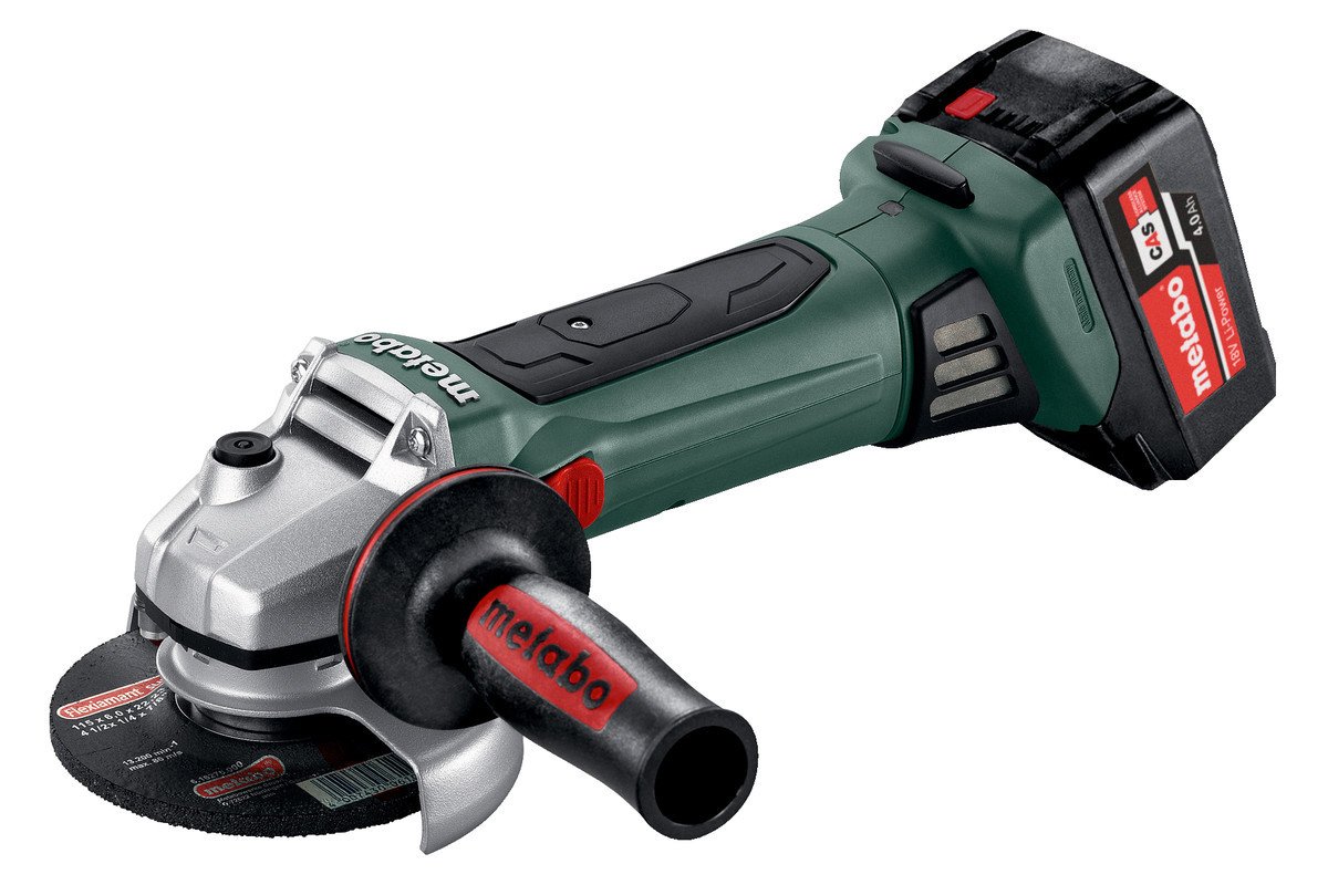 Metabo W 18 LTX 125 QUICK / 4.0 Akülü Avuç Taşlama 2x4.0Ah