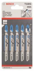 Bosch T 118 G Basic for Metal 5'li