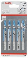 Bosch T 118 G Basic for Metal 5'li