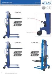 ATLAS ATMI1516 Manuel İstif Makinesi 1,5 Ton