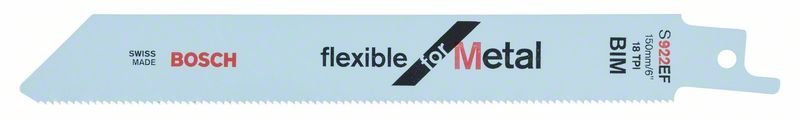 Bosch S 922 EF Flexible for Metal 100'li