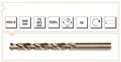 MTE HSS-E DIN 338 Matkap Ucu 3.10 mm - Altın Seri