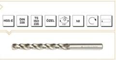 MTE HSS-E DIN 338 Matkap Ucu 3.20 mm- Gümüş Seri