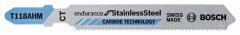 Bosch T 118 AHM Endurance for Stainless Steel 3 'lü