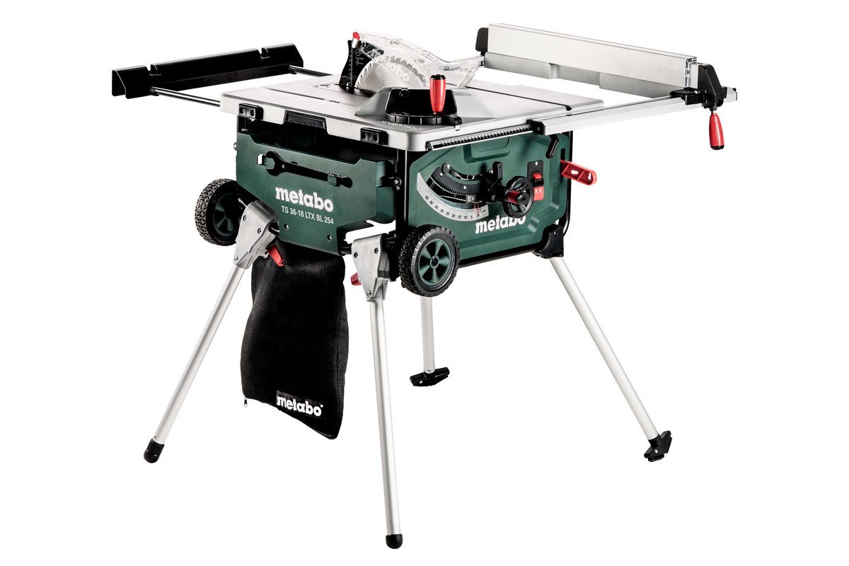 Metabo TS 36-18 LTX BL 254 / 8.0 Akülü Tablalı Yatar Kesme 4x8.0Ah