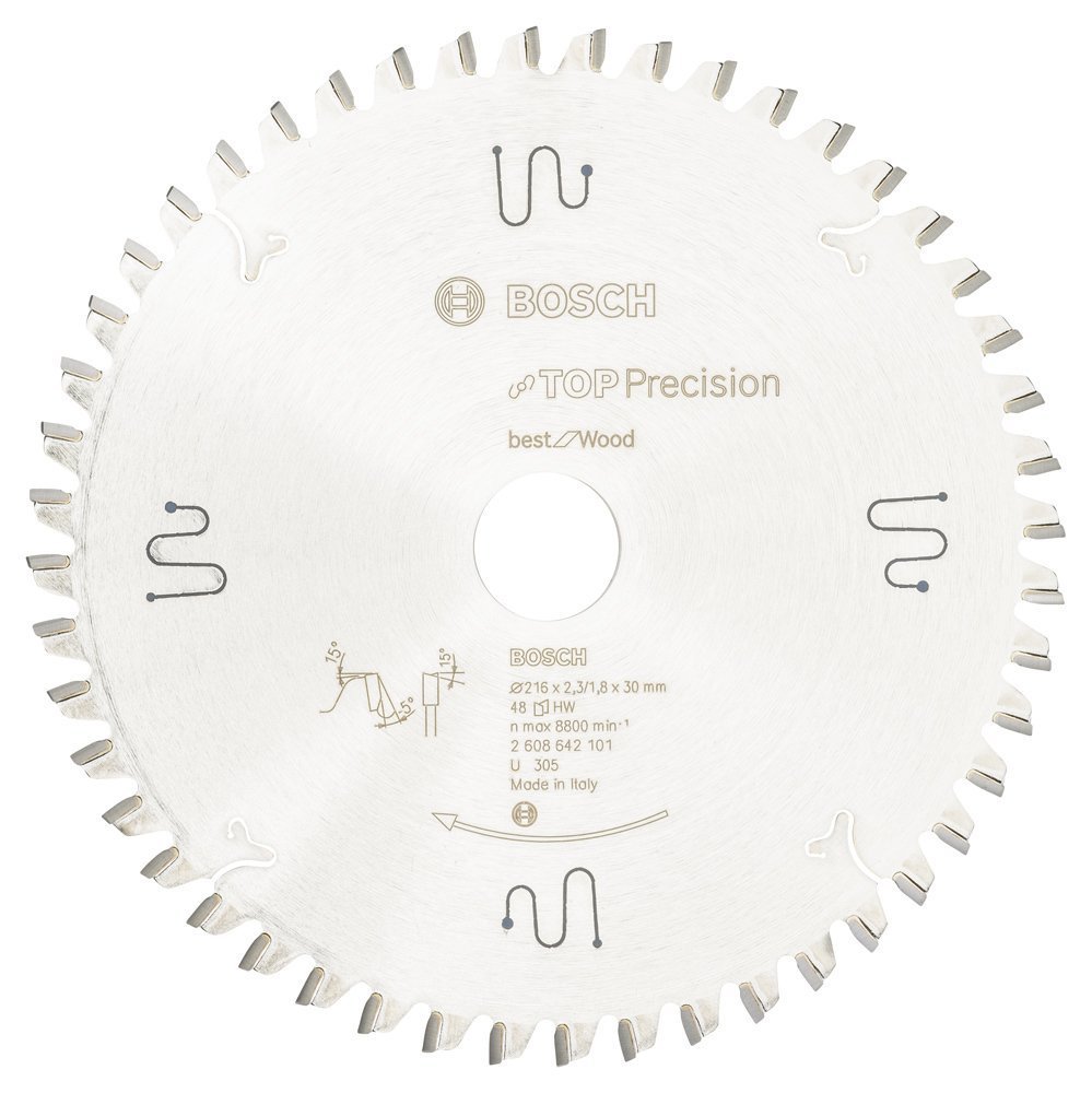 Bosch Best for Wood 216x30 mm 48 Diş