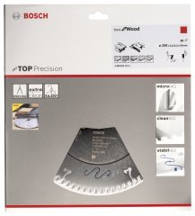 Bosch Best for Wood 250x30 mm 80 Diş