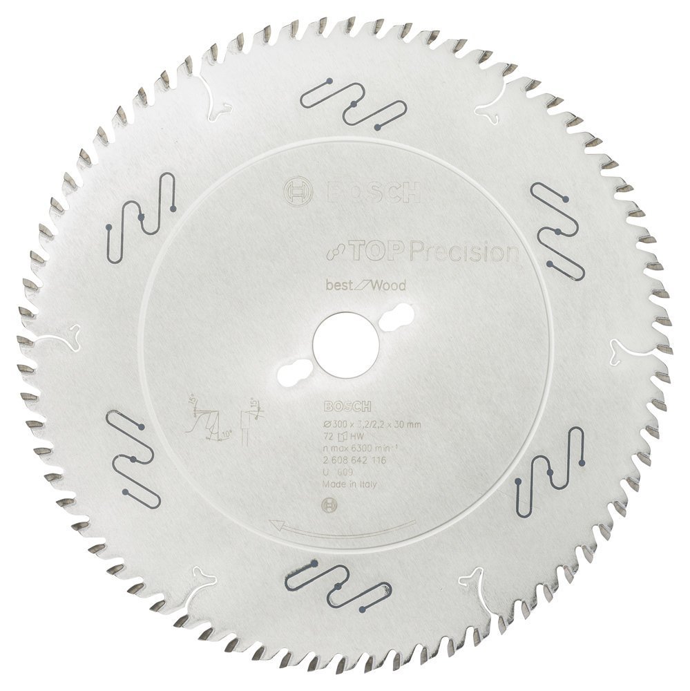 Bosch Best for Wood 300x30 mm 72 Diş