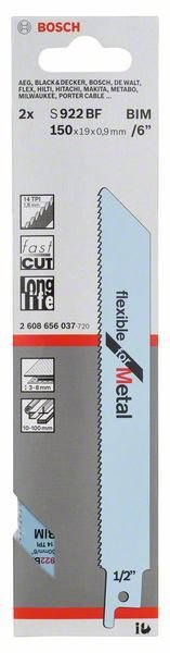 Bosch S 922 BF Flexible for Metal 5'li
