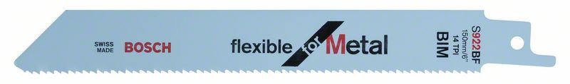 Bosch S 922 BF Flexible for Metal 25'li