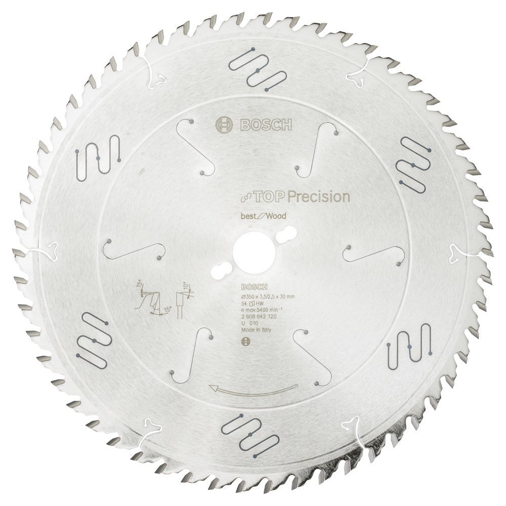 Bosch Best for Wood 350x30 mm 54 Diş
