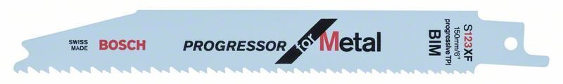 Bosch S 123 XF Progressor for Metal 2'li